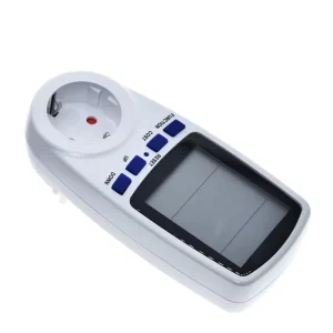 Digital Power Meter Voltage Wattmeter Analyzer Electronic Energy Measuring Outlet Socket