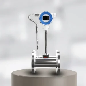 Digital RS485 Pulse 4 20mA Fluid Compressed Air Vortex Flow Meter High Accuracy Stainless Steel OEM 24V