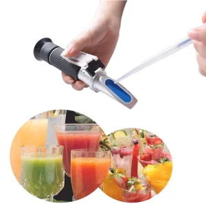 Digital Refractometer 0 32% Brix Portable Refractometer Brix Honey Refractometer