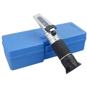 Digital Refractometer 0 90% Brix for Sugar Content Tester in Fruit Juice Jam Honey Cutting Oil High Accuracy Handheld