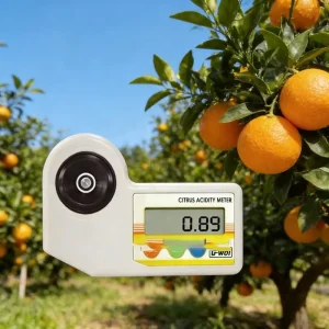 Digital Refractometer Hand Held Auto Refractometer Pocket Brix Acidity Meter