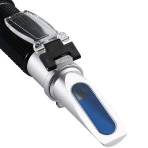 Digital Refractometer Salinity Meter Optical Aquaculture Meter for Seawater Measuring Range 0-100‰