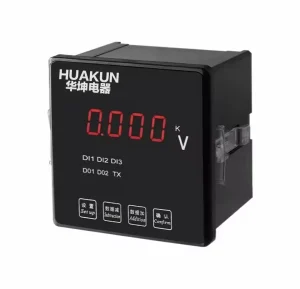 Digital Single phase Voltmeter Digital Power Meter with LED Display