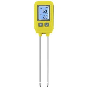 Digital Soil Tester Soil NPK and Temperature Detector Nutrient Soil Analysis Tool for Garden Farm Lawn Indoor & Outdoor