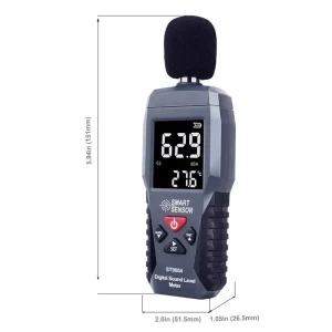 Digital Sound Level Meter 30 130 DB Decibel Meter LCD Backlight Multifunctional Sonometer Noise Detector