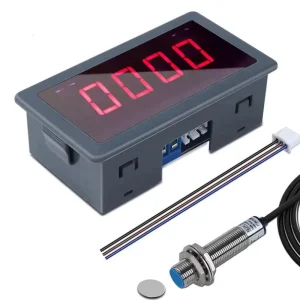 Digital Speedometer DC Tachometer Motor Speedometer With Hall Sensor