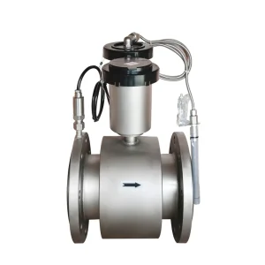 Digital Stainless Steel Battery powered Electromagnetic Water Flowmeter