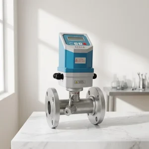 Digital Stainless Steel Ultrasonic Liquid Flowmeter Pipeline Segment Type Water Flowmeter with OEM Customization