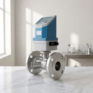 Digital Stainless Steel Ultrasonic Liquid Flowmeter Pipeline Segment Type Water Flowmeter with OEM Customization