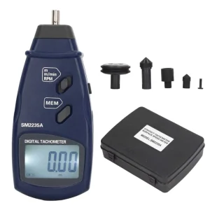 Digital Tachometer RPM Meter Contact Handheld Tester 0.5~19999RPM Motor Speed Gauge SM2235Aplus Tacometro Measuring Instruments