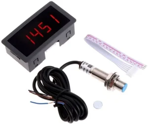Digital Tachometer RPM Speed Meter Proximity Switch Sensor NPN Measuring Instruments