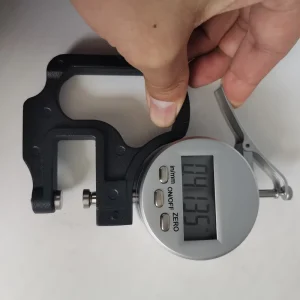 Digital Thickness Gauge 0.5 inch 12.7mm 0.0005″ 0.01mm Thickness Meter Precise Electronic Micrometer with LCD Display