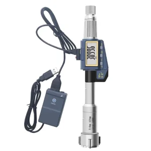 Digital Three-Claw/three-Point Inner Diameter Micrometer for Measuring Through Holes, Blind Holes, and Bearing Inner Holes 0.001