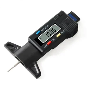 Digital Tire Tread Depth Gauge Automotive Tire Wear Detection Electronic Vernier Caliper
