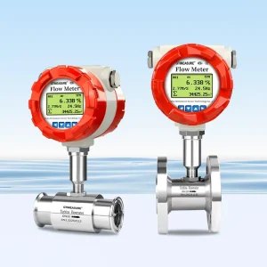 Digital Turbine Flow Meter 1 2 Inch RS485 Pulse Clean Liquid Water Milk Hydraulic Oil Flow Meter with Pulse Modbus
