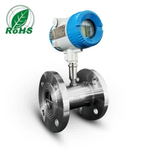 Digital Turbine Flowmeter Flange Connection Modbus RTU Liquid Oil Diesel Fuel Water Meter OEM Customizable Stainless Steel