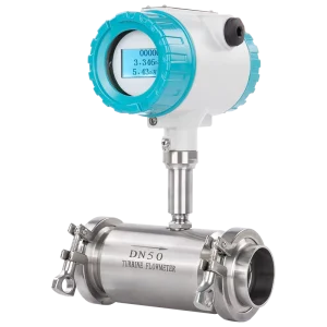Digital Turbine Flowmeter Liquid/Water Flow Measurement Oil Stainless Steel Flange Connectivity High Accuracy CE OEM