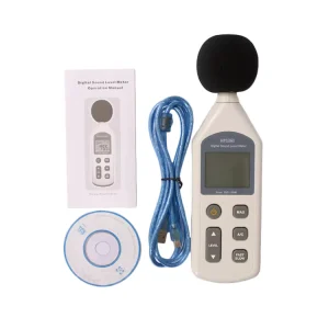 Digital USB Noise Meter Sound Level Meter Decibel Meter Industrial CE OEM A/C 1 Years 31.5hz~8.5khz 5digits CN;GUA HY1361