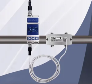 Digital Ultrasonic Flow Meter External Clamp on Ultrasonic Flow Sensor Ultrasonic Water Flow Meter OEM
