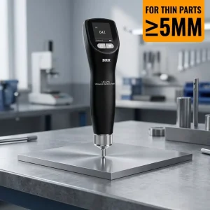 Digital Ultrasonic Portable Hardness Tester UCI 256 for APP Precision Parts Thin Wall 1 HV 0.1 HRC Resolution 4%