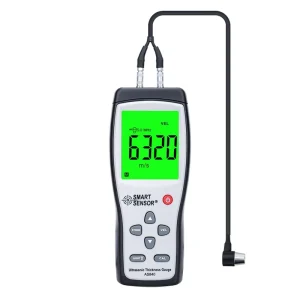 Digital Ultrasonic Thickness Gauge Sound Velocity Meter Metal Depth Tester