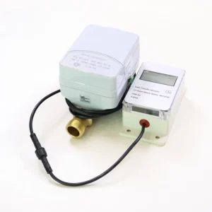 Digital Valve Smart 4G LoRaWAN GPRS MBus RS485 Ultrasonic Brass IP68 Water Meter DN15-40 Accuracy Class 2 10-Year Battery Life