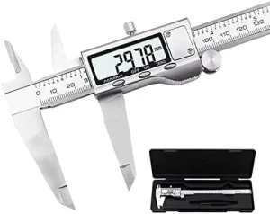 Digital Vernier Caliper 200mm/8 Inch Stainless Steel Electronic Caliper Inch/Metric Conversion Measuring Tool