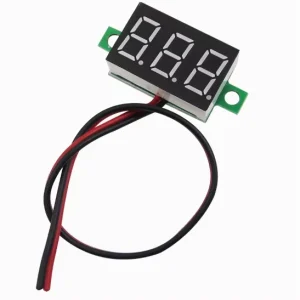 Digital Voltage Meter 3.2~30V Line Two Car Motorcycle Electric Vehicle Digital Voltage Meter