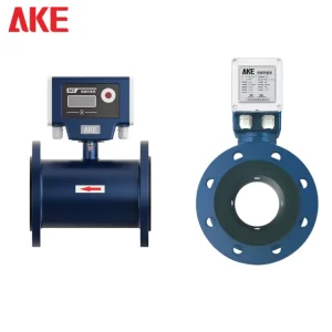 Digital Water Electromagnetic Heat Flow Meter 4 20mA RS485 Liquid DN50 DN600 Stainless Steel OEM AKE C03P22