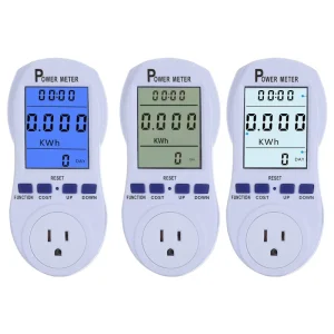 Digital Wattmeter Display Energy Meter Watt Volt Voltage Power Analyzer US UK EU