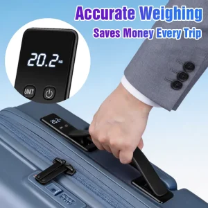 Digital Weighing Scale Durable Built in Luggage Scale Assemblem on the Suitcase Bag
