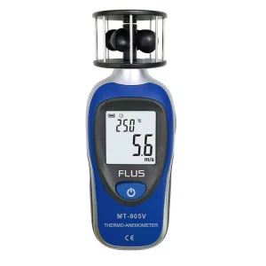 Digital Wind Meter Anemometer Air Wind Speed Meter Air Volume Measurer Air Humidity Flow Meter