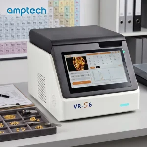 Digital gold percentage testing machine xf p2 for Metal Assay high intensity laser xray gold x ray gold testing machine
