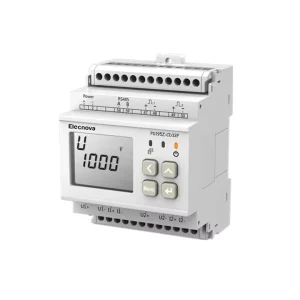 Din Rail Mounted DC 1000V Volt Input 75mV Shunt DC Solar Energy Meter