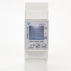 Din Rail Single Phase Modbus Multi-tariff Function LCD Display 80A Energy Meter Electric Meter Power Meter kWh Meter