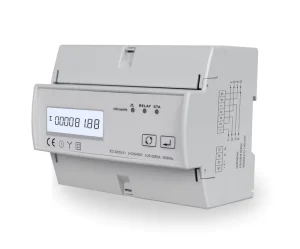 Din Rail Three Phase CT Connect Type RS485 Modbus Communication LCD Display Energy Meters Electric Meter Power Meter kWh Meter