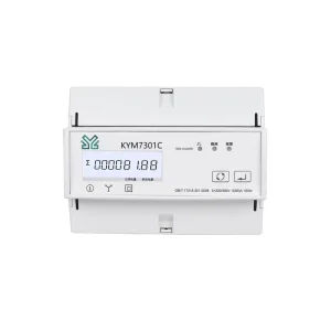 Din Rail Three Phase RS485 Modbus Direct Multi Function LCD Energy Meter Electric Meter Power Meter kWh Meter Current Meter