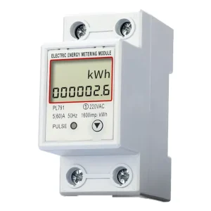 Din Track Mounted Multifunctional Smart Electricity Meter Digital Electricity Meter