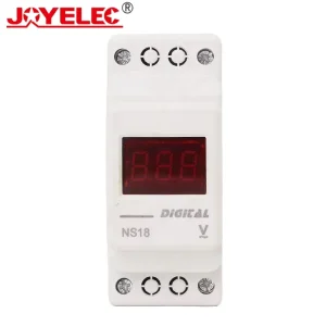 Din-rail Digital Hz Meter NS18 Digital Volt Voltage Meter Energy Meter