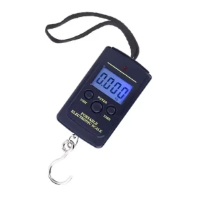 DingChi Portable Electronic Weighing Scale 40kg 10g Kitchen Mini Fishing Scale Made of Plastic for Bass Marlin