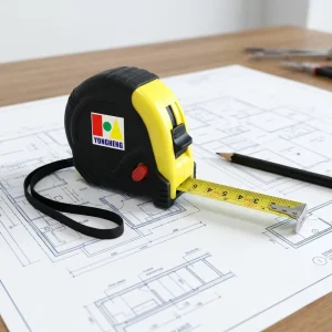 Direct Factory Supply Custom Logo Retractable 5m Metric System Magnetic Steel Tape Measure ABS Plastic
