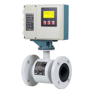Dn150 Electromagnetic Flow Meter Magnetic Heat Energy Flow Meter with Temperature Sensor