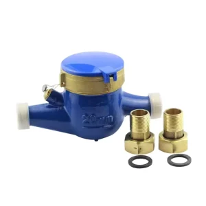 Domestic Clean Water Meter 15mm Multi Jet Brass Water Smart Meter for Drinking Water Pulse Output Optional