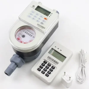 Domestic Smart Mobile Prepayment Keypad STS Encrypted Token Water Meter Free Prepaid Vending System IP68 Brass OEM Customizable