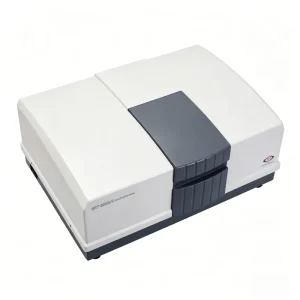 Double Beam UV Spectrophotometer ±0.3nm Wavelength Accuracy Adjustable Bandwidth 4 Quartz Cuvettes Lab Testing Device