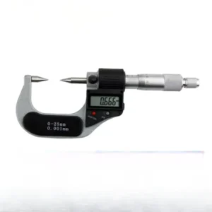 Double Pointed Micrometer with Digital Display 0 25 Inch Tool Anna