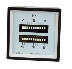 Double Reeds Frequency Meter Moving Iron Analog Meter Long Scale Analog Panel Meter