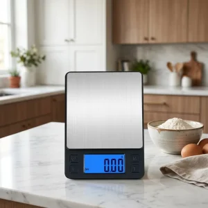 Dr.Heng DH-8902 Customization Kitchen Scales Weighing 3kg 0.1g High Precision Electronic Digital LCD Scale ABS Stainless Steel