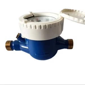 Dry Type Household Domestic Mechanical Multi Jet Water Meter With Brass Material