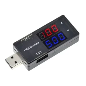 Dual Digital USB Current Voltage 3 9V 0 5A Charging Tester Battery Voltmeter Ammeter Charger Mobile Power Detector